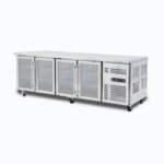 BROMIC 4 Glass Door Under Bench Fridge 553L, UBC2230GD-NR