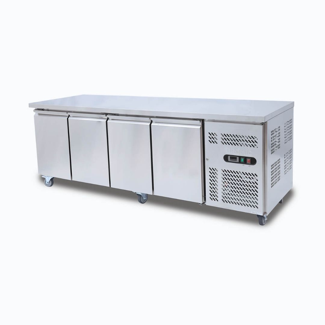 BROMIC 4 Door Under Bench Freezer 553L, UBF2230SD-NR