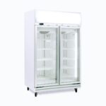Bromic Double Door Upright Display Freezer 976L, UF1000LF