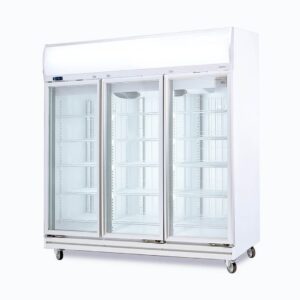 BROMIC Triple Door Upright Display Freezer 1507L, UF1500LF