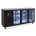 Williams HC3UGBHC Cameo 3 Glass Door Back Bar Fridge