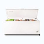 Bromic commercial chest freezer with solid door