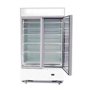 BROMIC Double Glass Door Upright Fridge, GM1000LWCAS