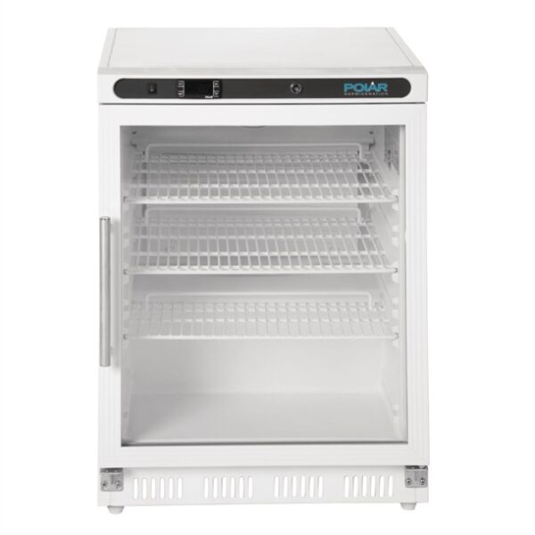 Polar C-Series Under Counter Display Fridge White 150Ltr CD086-A