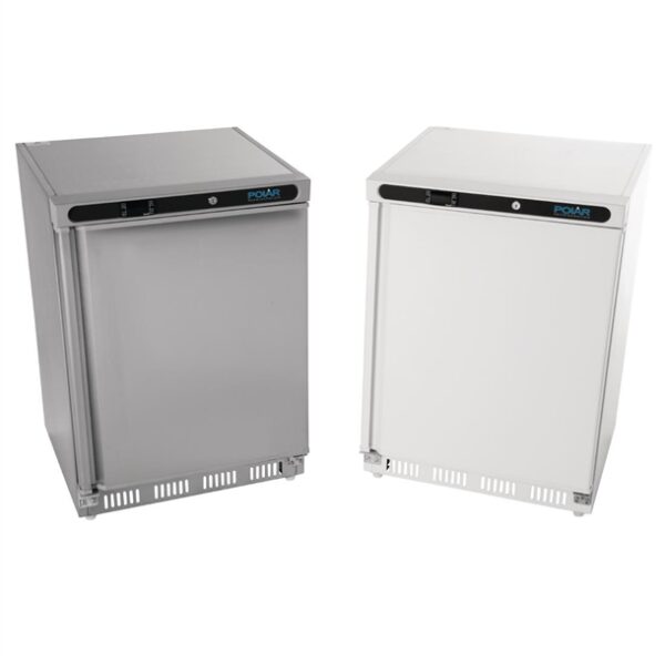 Polar C-Series Under Bench Fridge White 150Ltr