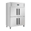 Polar G-Series 2 Stable Door Upright Fridge Stainless Steel DL709-A