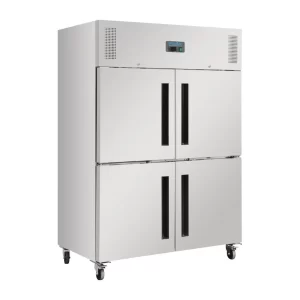 Polar G-Series 2 Stable Door Upright Fridge Stainless Steel DL709-A