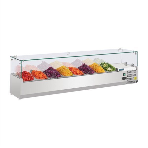 Polar G-Series Countertop Prep Fridge 8x 1/4GN G610-A