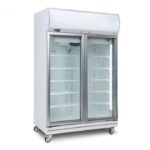 BROMIC Upright Beverage Fridge with 2 glass doors, GD1000LF