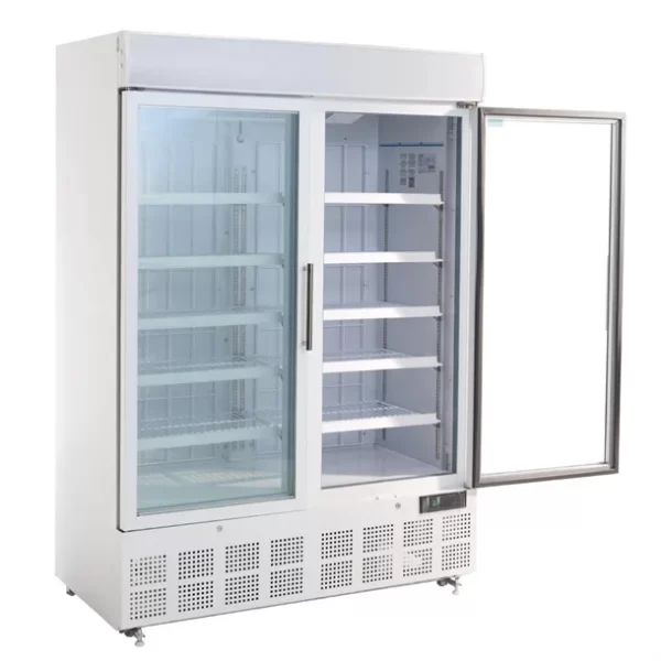 Polar G-Series 2 Door Upright Display Freezer 920Ltr