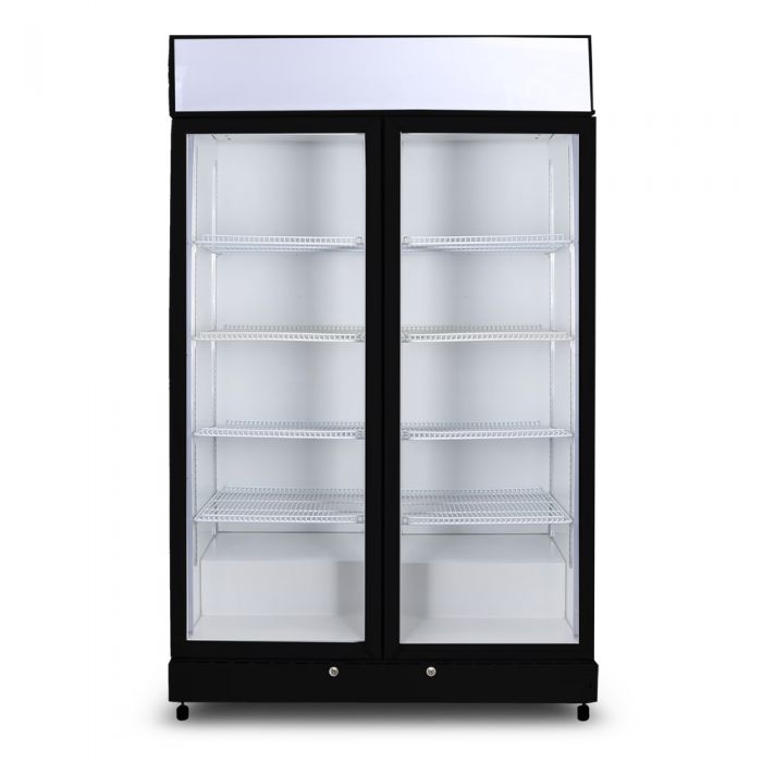 bromic Upright Display Fridge Flat Glass Door LED GM1000LB ECO