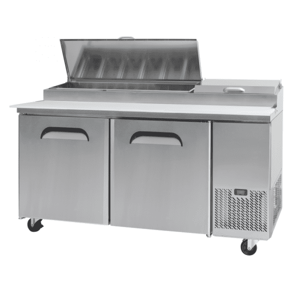 bromic Two Door Pizza Prep Fridge PP1700