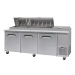 bromic Three Door Pizza Prep Fridge in 2400mm width, Bromic PP2370