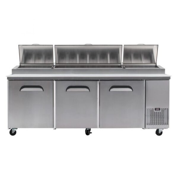 bromic Three Door Pizza Prep Fridge PP2370