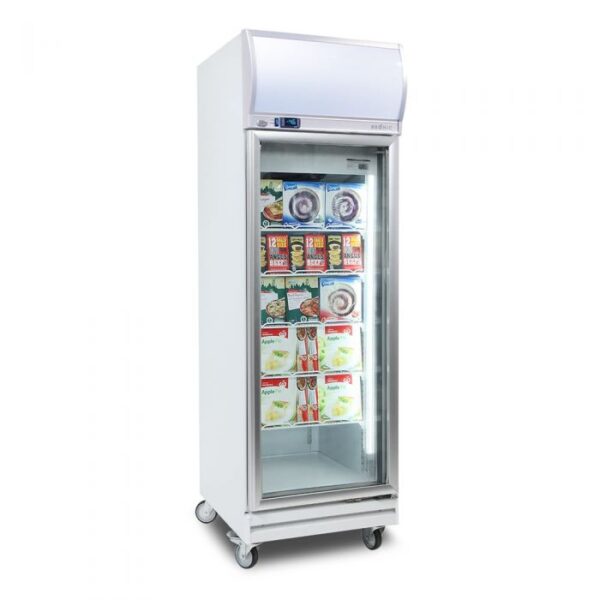 bromic Upright Display Freezer Flat Glass 444L LED UF0500LF