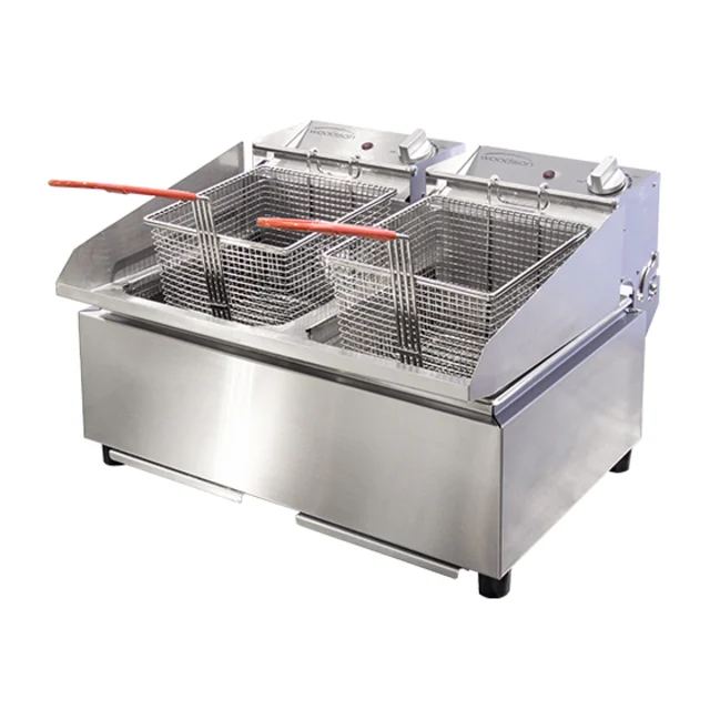 Woodson Twin Pan Countertop Fryer, countertop equipment, countertop equipment for sale