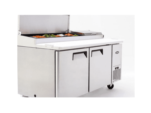 Atosa 2 Door Pizza Prep Table Fridge MPF8202