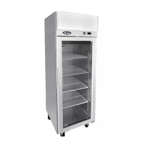 Atosa Top Mount Single Glass Door Upright Display Freezer YCF9407