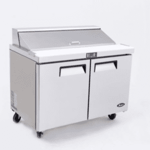 Atosa Two Door Sandwich Salad Prep Table Fridge MSF8302