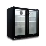 BROMIC Two Swing Glass Door Back Bar Fridge 190Litre, BB0200GD-NR-1