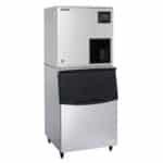 Hoshizaki nugget ice maker with bin storage underneath