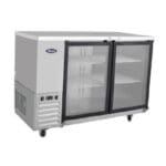 Atosa MBB48G 2 Glass Door Back Bar Fridge 1220mm 365L