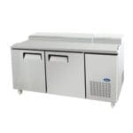 Atosa MPF8202 Pizza Prep Fridge with 2 doors