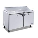 Atosa MSF8303 2 Door Sandwich Prep Fridge 1500mm wide