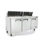 Atosa MSF8304 3 Door Sandwich Prep Fridge 1846mm wide