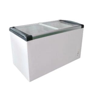 Atosa Chest Freezer with Flat Glass Lids 355L 1270mm SD-420P