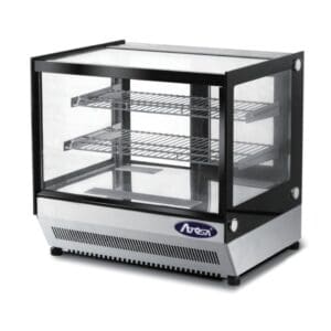 Atosa Square Glass Countertop Display Fridge 700mm wide TF120L