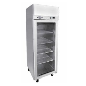 Atosa YCF9401 One Door Upright Display Fridge Top Mount