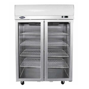 Atosa YCF9402 Double Door Upright Display Fridge 900L