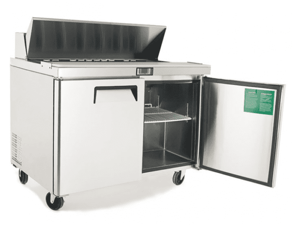 Atosa Two Door Sandwich Salad Prep Table Fridge MSF8302