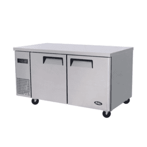 Atosa Two Door Slim Underbench Freezer 600mm Deep YPF9025