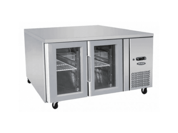 Atosa Two Glass Door Underbench Fridge EPF3721