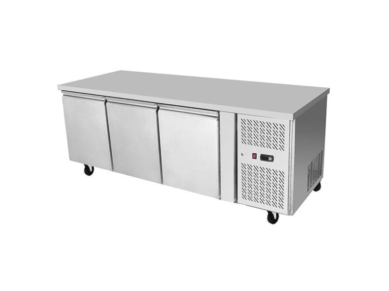 Atosa Three Door Underbench Freezer, EPF3472,