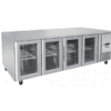 Atosa Four Glass Door Underbench Fridge, Atosa EPF3741