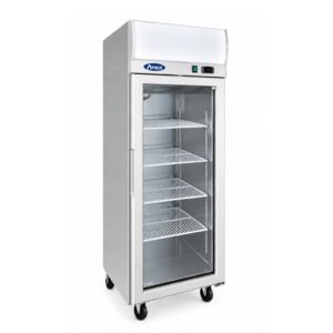 Atosa YCF9407 Single Glass Door Upright Display Freezer 410L
