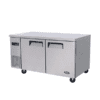Atosa Wider Two Door Slim Underbench Freezer 600mm Deep YPF9035