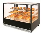 Airex Countertop Heated Square Food Display AXH.FDCTSQ, hot food display counter