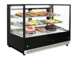Airex 900mm wide Countertop Food Display Fridge with square glass, AXR.FDCTSQ