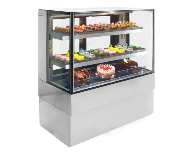 Airex Freestanding Square Food Display Fridge