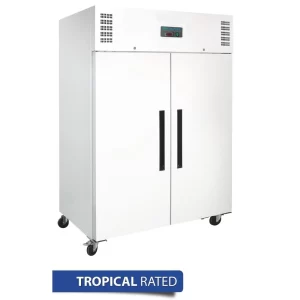 Polar G-Series 2 Door Upright Freezer White 1200Ltr DL897-A