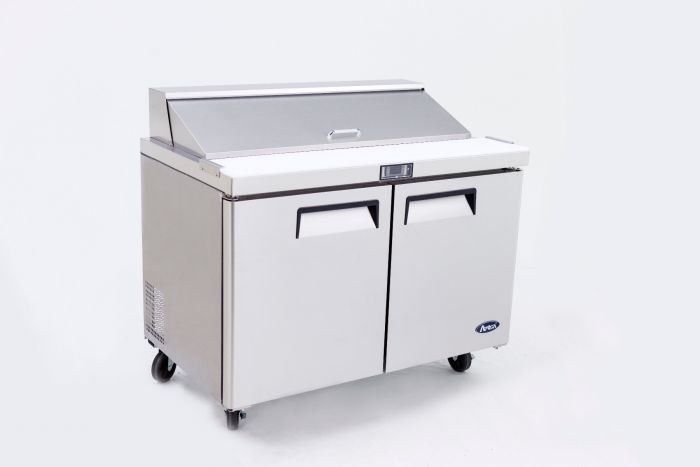 Atosa Two Door Sandwich Salad Prep Table Fridge MSF8303