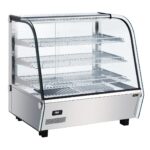 Apuro CD231-A 120L Heated Food Display – Curved Glass