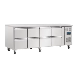 Polar U-Series Eight Drawer Gastronorm Counter Fridge DA549-A