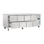 Polar U-Series Eight Drawer Gastronorm Counter Fridge DA549-A