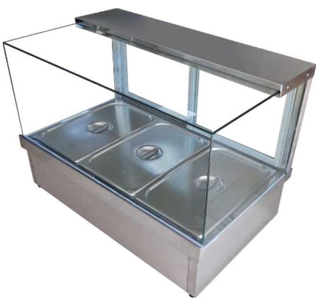 COOKRITE WET HOT FOOD DISPLAY 730 MM CRB-4