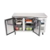 Polar U-Series 2 Door Counter Fridge 228Ltr(600 deep) G377-A